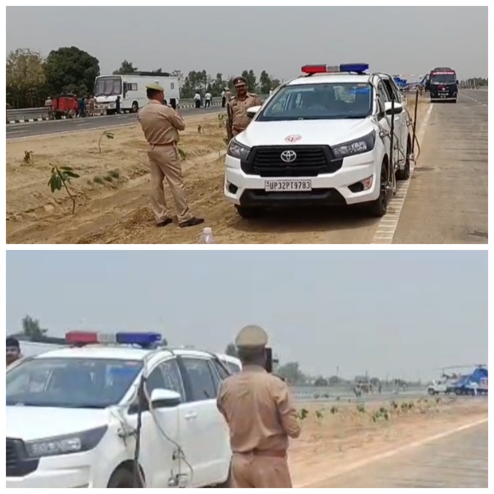 सीएम की सुरक्षा में लापरवाही: ड्यूटी के दौरान पुलिसकर्मी करते रहे फोटो सेशन