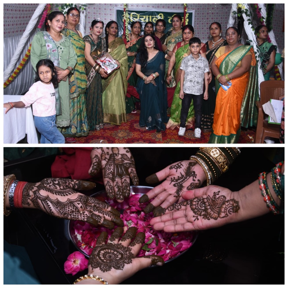 मिसेज एसपी प्रतीक्षा सिंह जादौन ने रिजर्व पुलिस लाइन में किया हरियाली तीज आयोजित