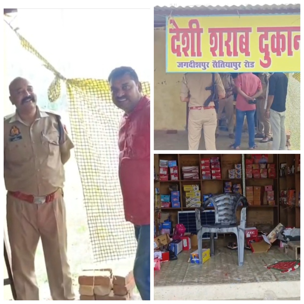 हरदोई में एक रात में 7 दुकानों में चोरी, 2 में प्रयास – लाखों का नुकसान