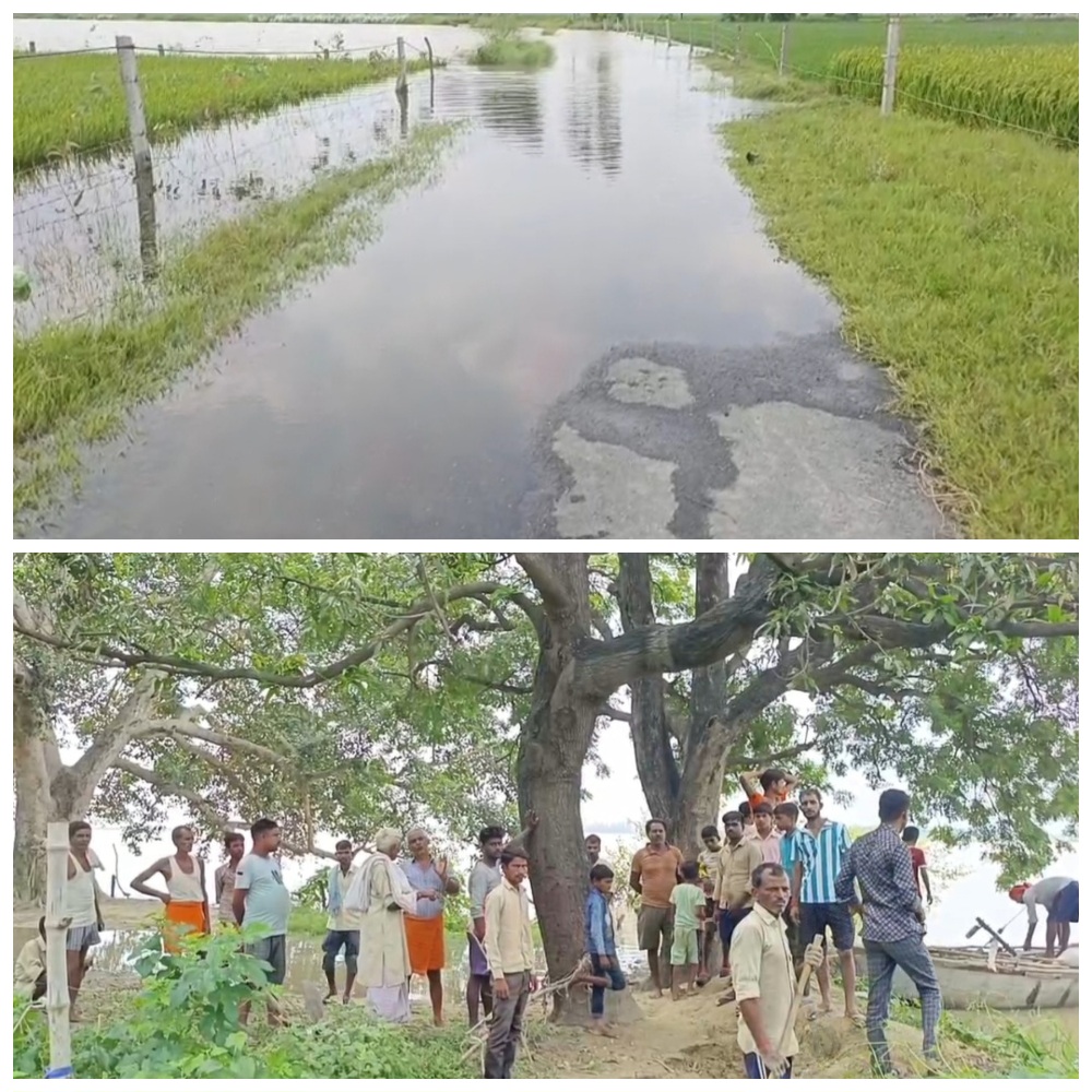 हरदोई में गंगा, रामगंगा और गर्रा नदियों का जलस्तर बढ़ा, 30 हजार से अधिक आबादी प्रभावित