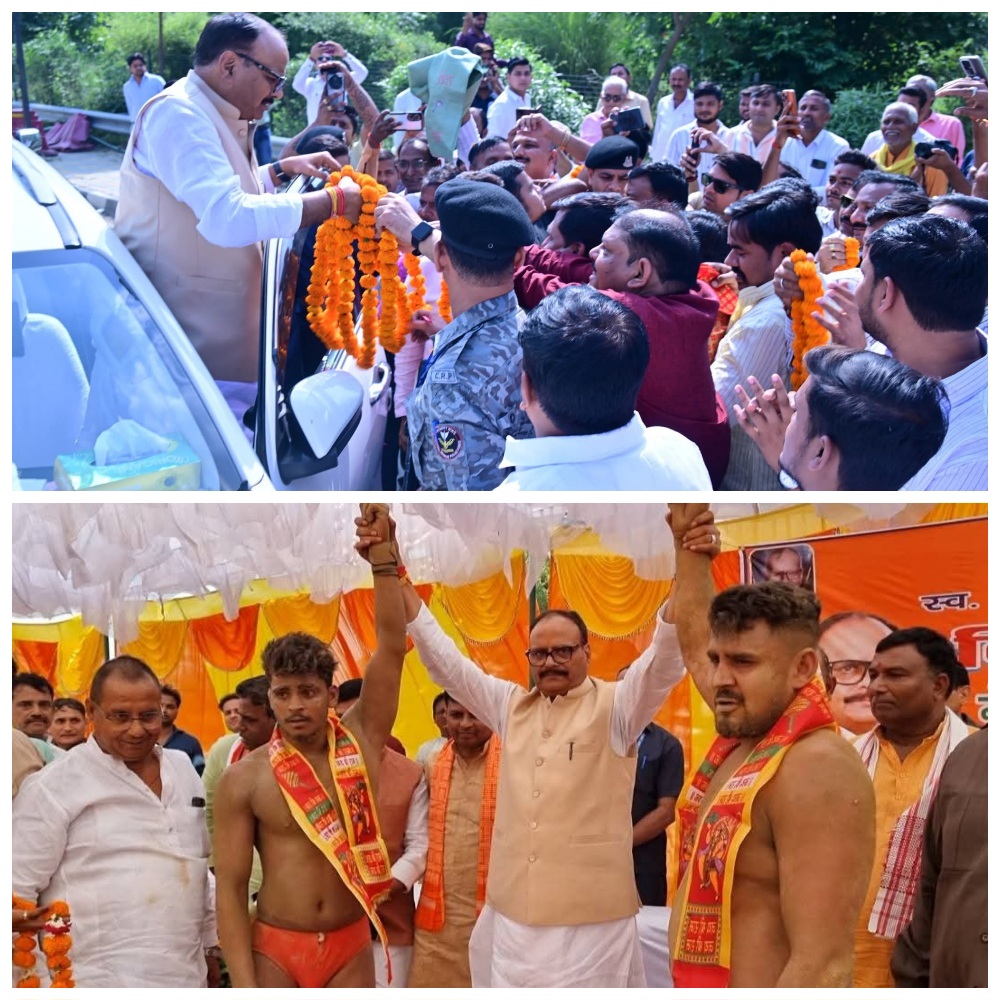 मल्लावां पहुंचे डिप्टी सीएम बृजेश पाठक, बोले– अब खेलोगे कूदोगे तो बनोगे नवाब