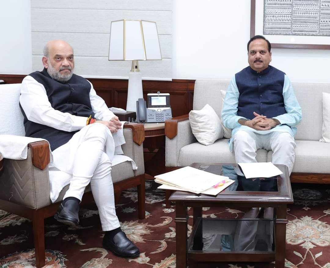 गृहमंत्री अमित शाह से मिले विधायक माधवेंद्र प्रताप सिंह रानू