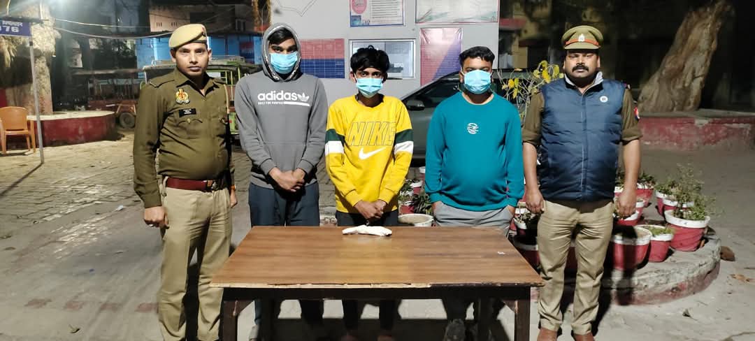 अधिवक्ता के बेटे पर गोली चलाने वाले तीनों गिरफ्तार 