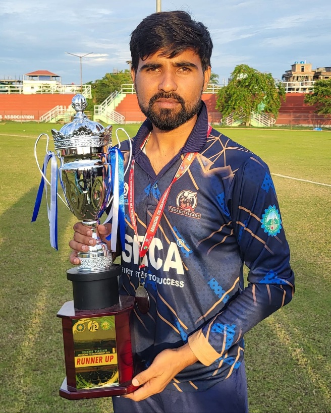 अरुणाचल टी-20 चैंपियनशिप में अमित यादव ने ऑरेंज कैप जीतकर हरदोई का नाम किया रोशन