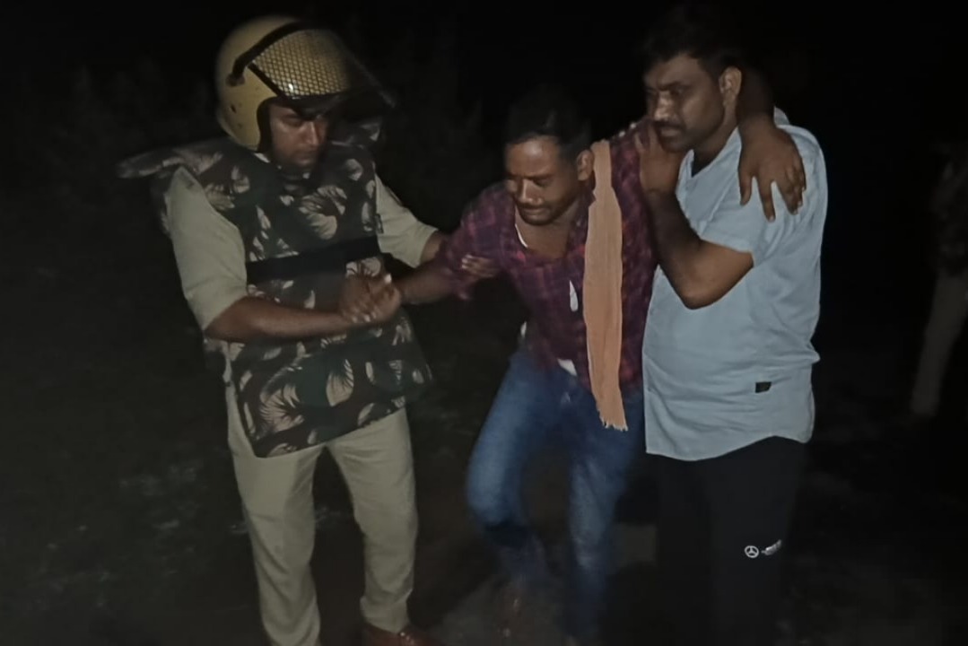हरदोई पुलिस और बदमाश में हुई मुठभेड़