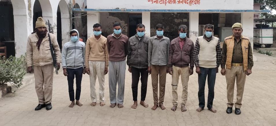 हरदोई में चकबंदी विवाद को लेकर दो पक्षों में हुआ था विवाद 