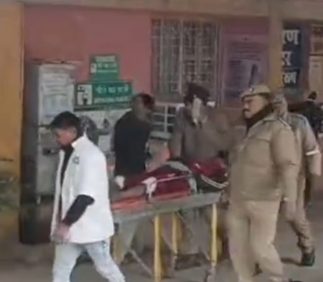 हरदोई पुलिस की बदमाश से मुठभेड़ 