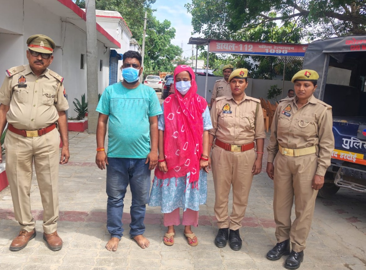 बच्चा चोरी करने वाली महिला सहित एक युवक गिरफ्तार, भाई के साथ मिलकर महिला ने बच्चे को किया था चोरी