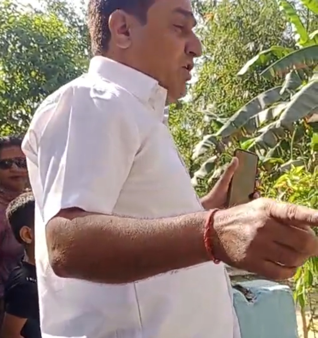 शिक्षा के मंदिर में गालीबाज ग्राम प्रधान ने मचाया तांडव