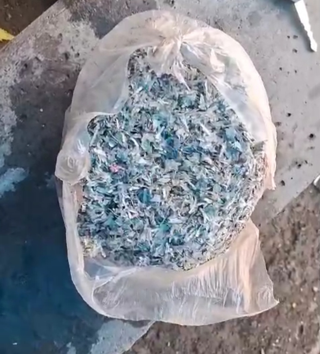 हरदोई में मिले भारी तादाद में नोटों के कतरन, पुलिस तफ्तीश में जुटी, इलाकाई थानेदार बोले सैंपल लेकर रिजर्व बैंक को भेजा जा रहा