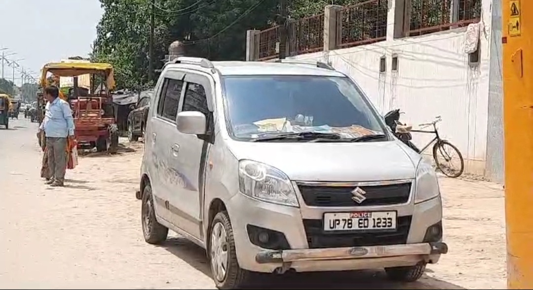 हूटरबाज दरोग़ा का वीडियो वायरल, मुख्यमंत्री से लेकर एसपी के आदेश को उड़ाया हवा में, यातायात नियमों की अवहेलना कर रहा दरोग़ा