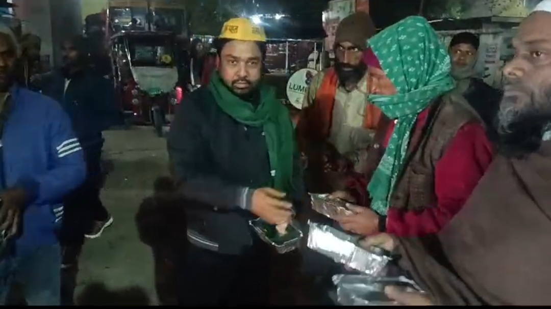 गरीब की रोटी, संस्था ने जरूरतमंदों को वितरित किया भोजन