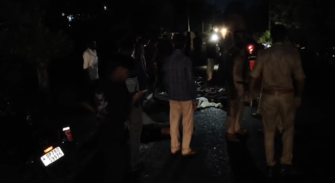 हरदोई में तेज रफ्तार का कहर, साले-बहनोई समेत तीन की मौके पर मौत