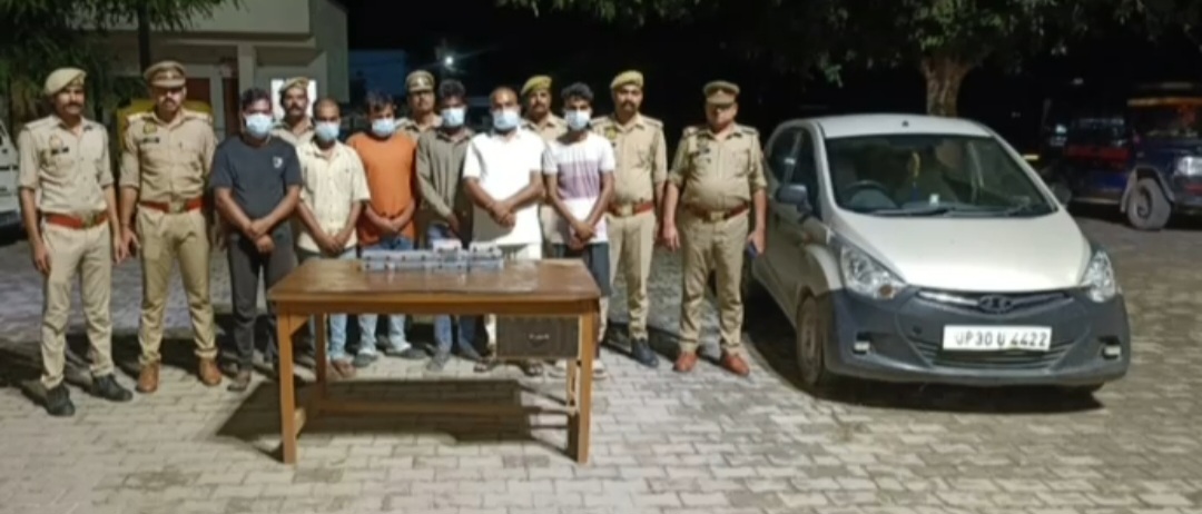 फर्जी ट्रांसपोर्ट कंपनी चलाने वाले छह आरोपी गिरफ्तार