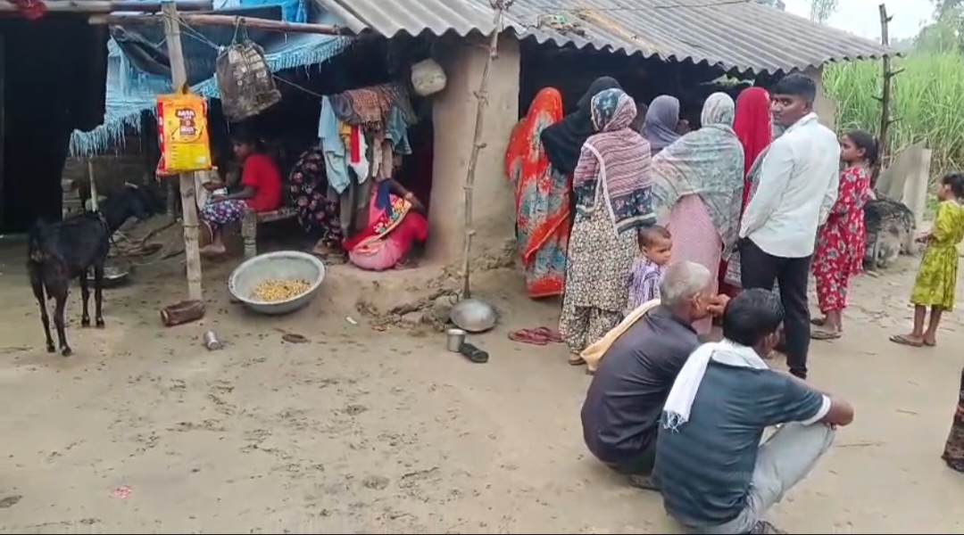 कच्चे घर में सोते समय सांप ने काटा, मां-बेटी की मौत से टूटा परिवार